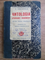 A. C. Calotescu Neicu, N. Crevedia - Antologia epigramei romanesti cu studiu introductiv