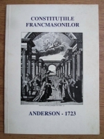 Constitutiile lui Anderson 1723