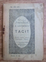 Eugen Lovinescu - Tacit (1926)