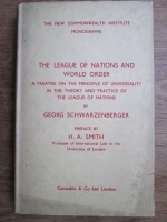 George Schwarzenberger - The league of nations and world order