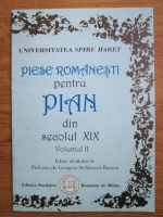 Georgeta Stefanescu Barnea - Piese romanesti pentru pian din secolul XIX (volumul 2)