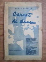 Horia Oprescu - Carnet de drum (lipsa pagina de titlu, 1931)