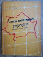 Ion Conea, Ion Velcea - Scurta prezentare geografica a republicii populare romane