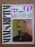 Anticariat: Revista Manuscriptum (nr. 2, 1977) 