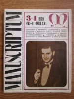 Anticariat: Revista Manuscriptum (nr. 3-4, 1990) 