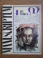 Anticariat: Revista Manuscriptum (nr. 4, 1972) 