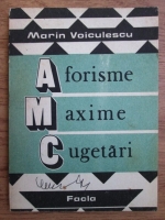 Anticariat: Marin Voiculescu - Aforisme, maxime, cugetari
