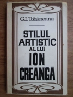 G. I. Tohaneanu - Stilul artistic al lui Ion Creanga