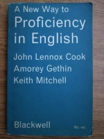 John Lennox Cook, Amorey Gethin, Keith Mitchell - A new way to proficiency in english