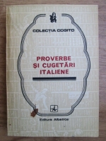 Anticariat: Proverbe si cugetari italiene