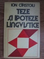 Ion Cirstoiu - Teze si ipoteze lingvistice