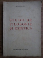 Tudor Vianu - Studii de filosofie si estetica (1939)