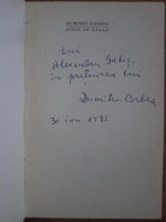 Dumitru Corbea - Sange de taran (cu autograful autorului)