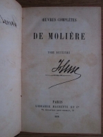Moliere - Oeuvres completes, tome deuxieme