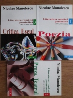 Nicolae Manolescu - Literatura romana postbelica. Lista lui Manolescu (3 volume)