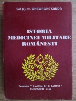 Gheorghe Sanda - Istoria medicinei militare romanesti