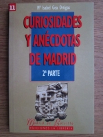 Isabel Gea Ortigas - Curiosidades y anecdotas de Madrid